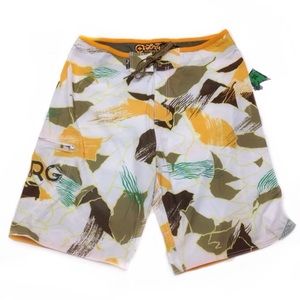 LRG BOARDSHORTS BOARD SHORTS SWIM TRUNKS CAMO